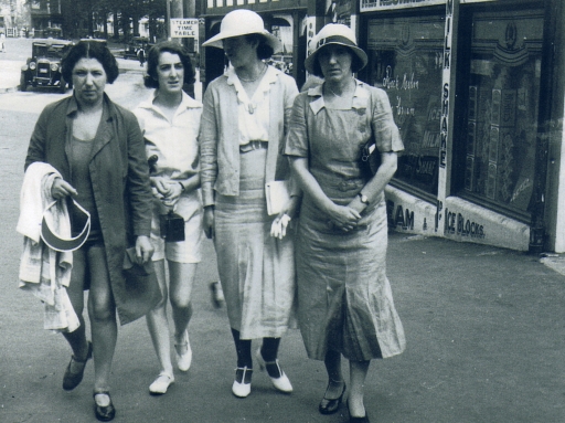1925 Lawler1st cousins, Mon Brooks, Val Gates, Evelyn (Jimmy) Butler,Agnes(Sis) Murphy113.jpg