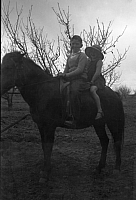 1937 Margaret on horse with John Butler SN BB093.jpg