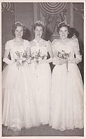 1954 Formal with Alma Farrell and friends.jpg